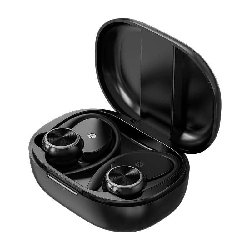 Wireless Earbuds with Earhooks Bluetooth 5 3 Wireless Headphones Earphones with Microphone IPX5 Waterproof with Earhooks Headphones for