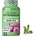 Yuve Astragalus Root 1500 mg Supplement - Whole Body Immune Support - Great for Cardiovascular Health, Anti-Aging & Stress Relief - Powerful Antioxidant - Vegan, Natural, Gelatin-Free - 90 Capsules