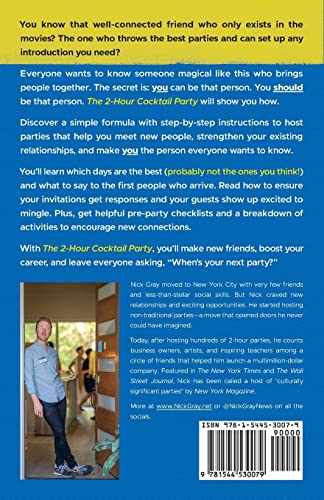 The 2-Hour Cocktail Party: How To Build Big Relationships With Small Gatherings #TOP1