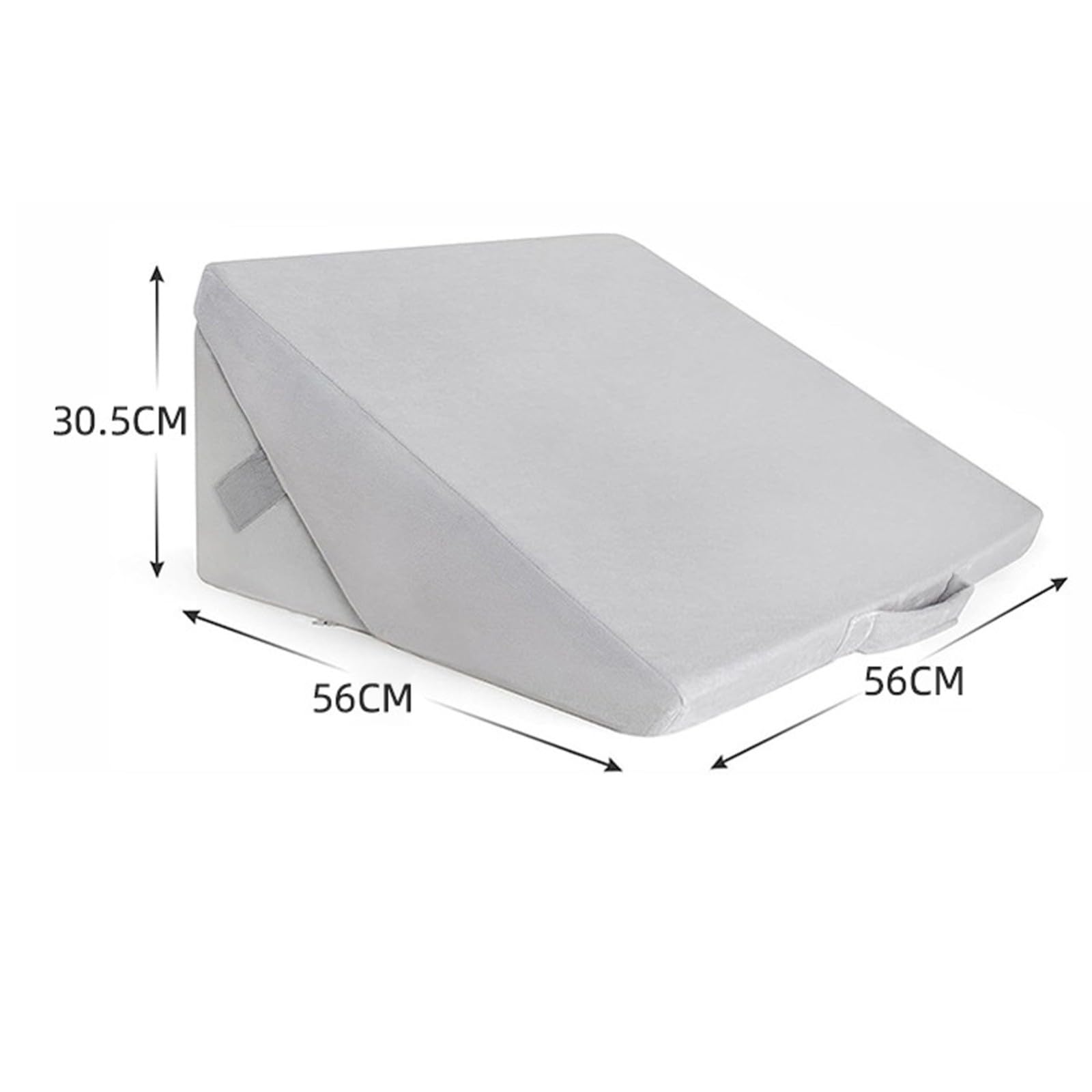 Almohada De Cuña Plegable 2 En 1 De Espuma Viscoelástica,Soporte Ortopédico para Reflujo Ácido,Reducir El Dolor De Espalda,Ronquidos Y Problemas Respiratorios
