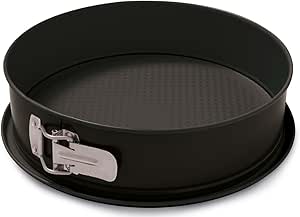 Tortiera Apribile 2 Fondi Ø 30 Cm - Antiaderente, Nero - Made In Italy - Linea Gardenia - Foto 8