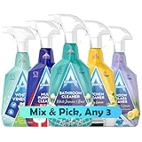 Astonish Mix & Match Any 3 Household Cleaning Products – Kitchen Cleaner, Bathroom Spray, Glass & Window Cleaner, White Vinegar, Multi-Purpose Cleaner with Bleach – 750ml Each - Image 1