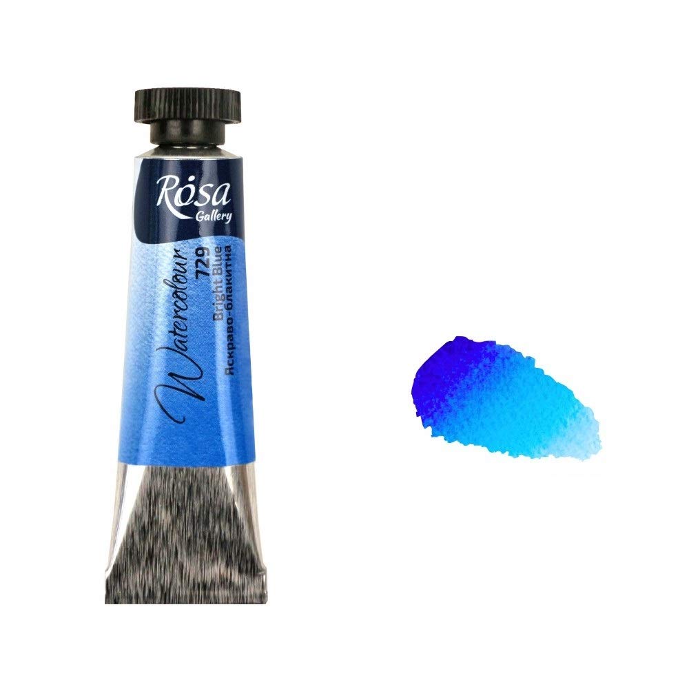 B&Q -  Rosa Gallery Bright Blue Watercolour10Ml TubePremium Artist Quality