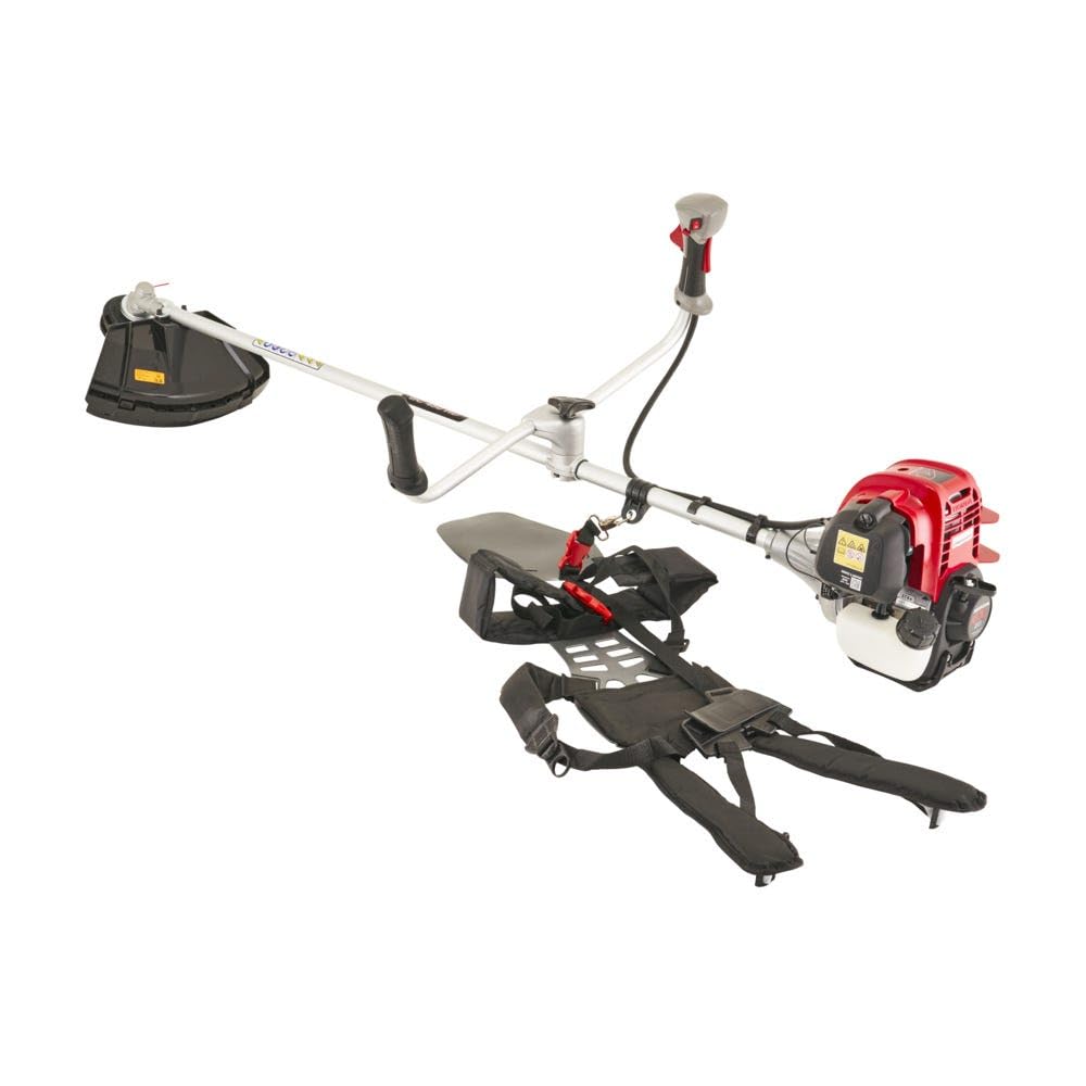 Mountfield Desbrozadora BC450HD con mango para bicicleta, alimentado por un motor Honda de 52,8 cc Easy Start de 4 tiempos