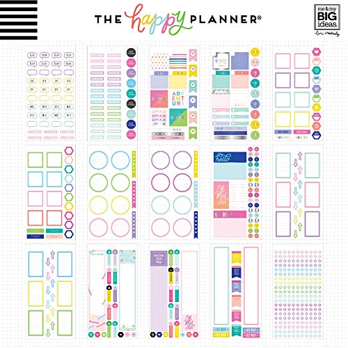 Happy Planner Multicolore à disques modulables en taille unique - 4