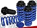 (Blue)90 91 92 93 94 95 96 97 98 99 00 01 02 Honda Accord Dx Ls Ex Lowering Coilover Spring Kits