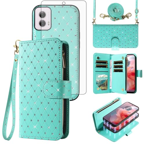 Coque Moto G Power 5G 2024 ZSZXCXDK US Vert Housse Protection