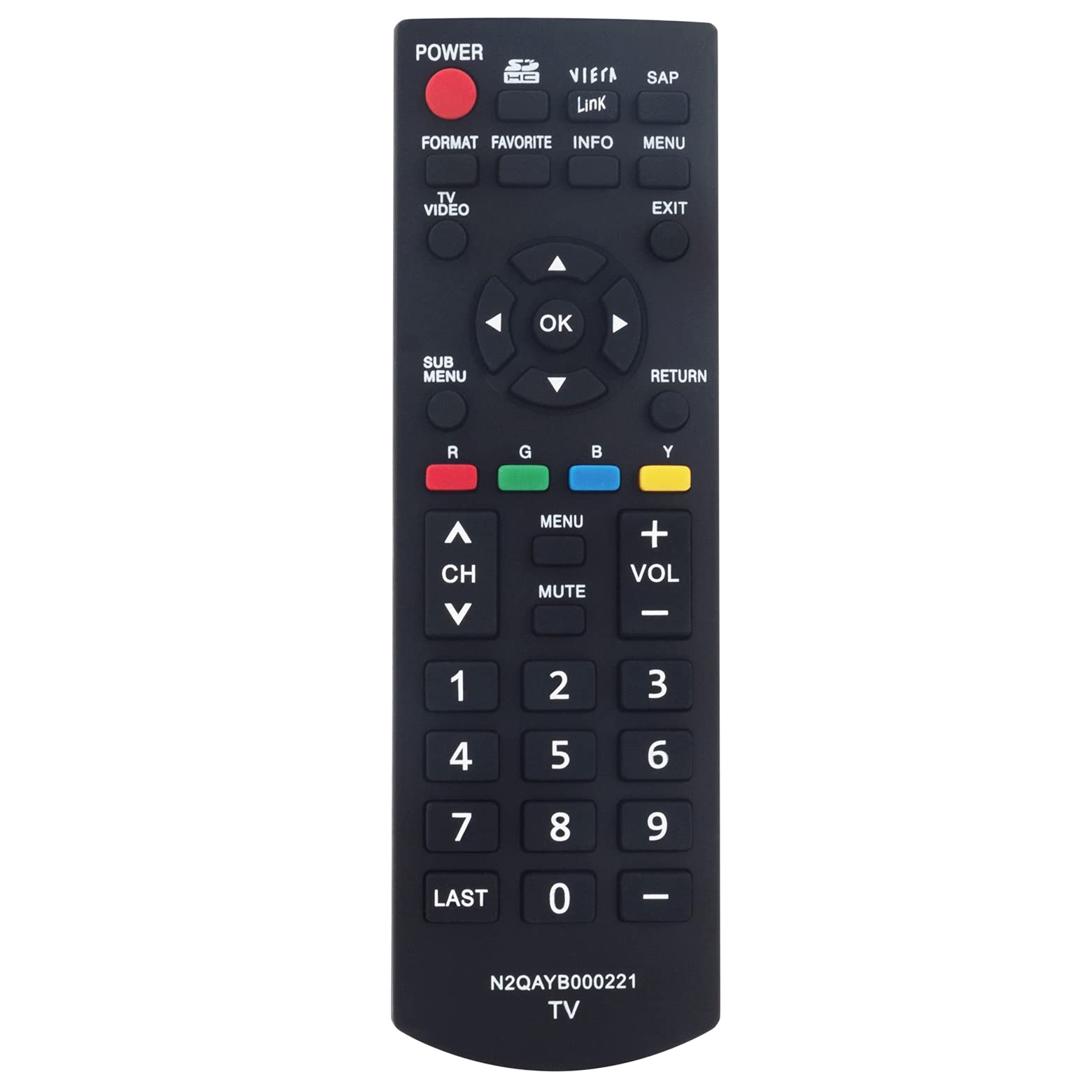 Amazon | N2QAYB000221 交換用リモコン パナソニック TV TC