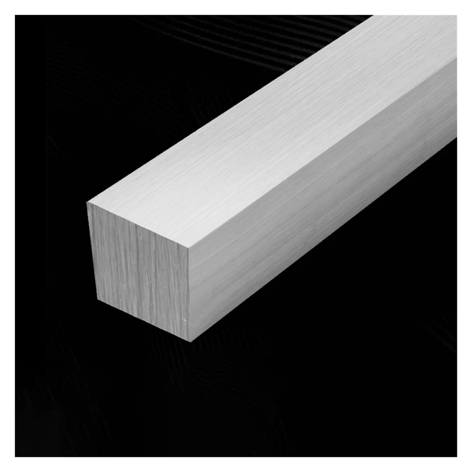 Aluleisten Flach 100/300 mm Länge 6061 Aluminiumlegierung Flachstange Vierkantstange Dicke 2–80 Metallblock(20x45x100mm)