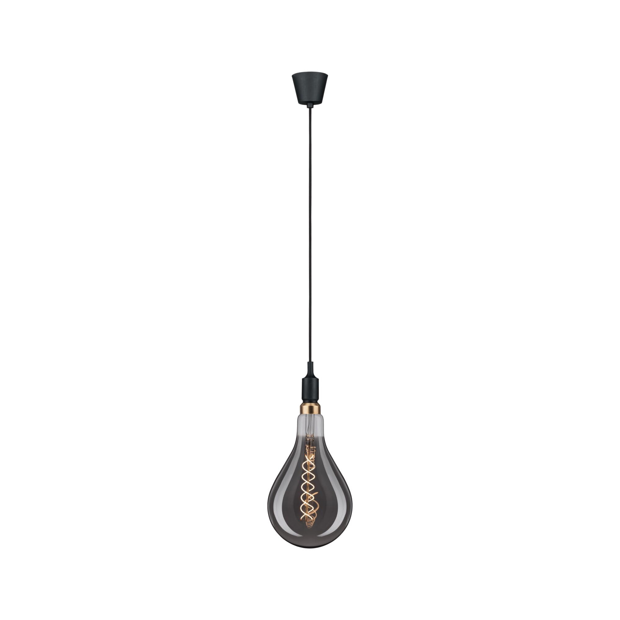 Paulmann 28858 Lampadina LED 1879 BigDrop filamento 150lm 7 W dimmerabile vetro opaco Vintage 1800 K E27
