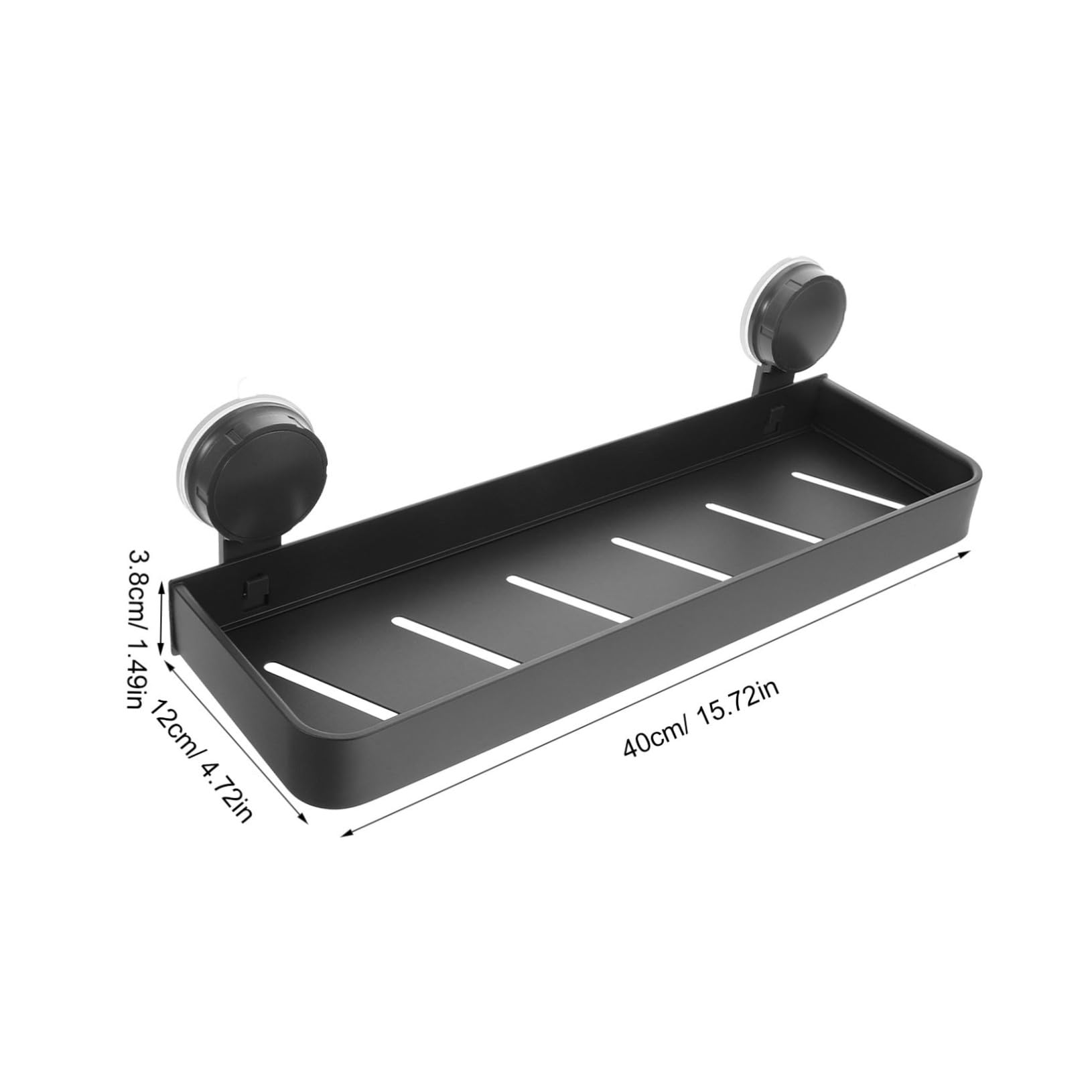 PRETYZOOM Easy Installation Wall Mounted Organizer for Toiletries Cosmetics Versatile Storage for Smooth Surfaces No Drilling Required