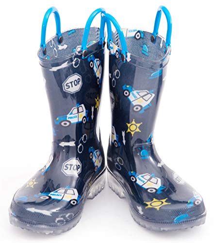 Image of HugRain Light Up Rain Boots for Little Kids
