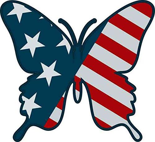 USA Flag Sticker 2x3 Inch – Red White Blue Vinyl Decal For Car, Laptop, Bumper, Made In USA 9 thumbnail image