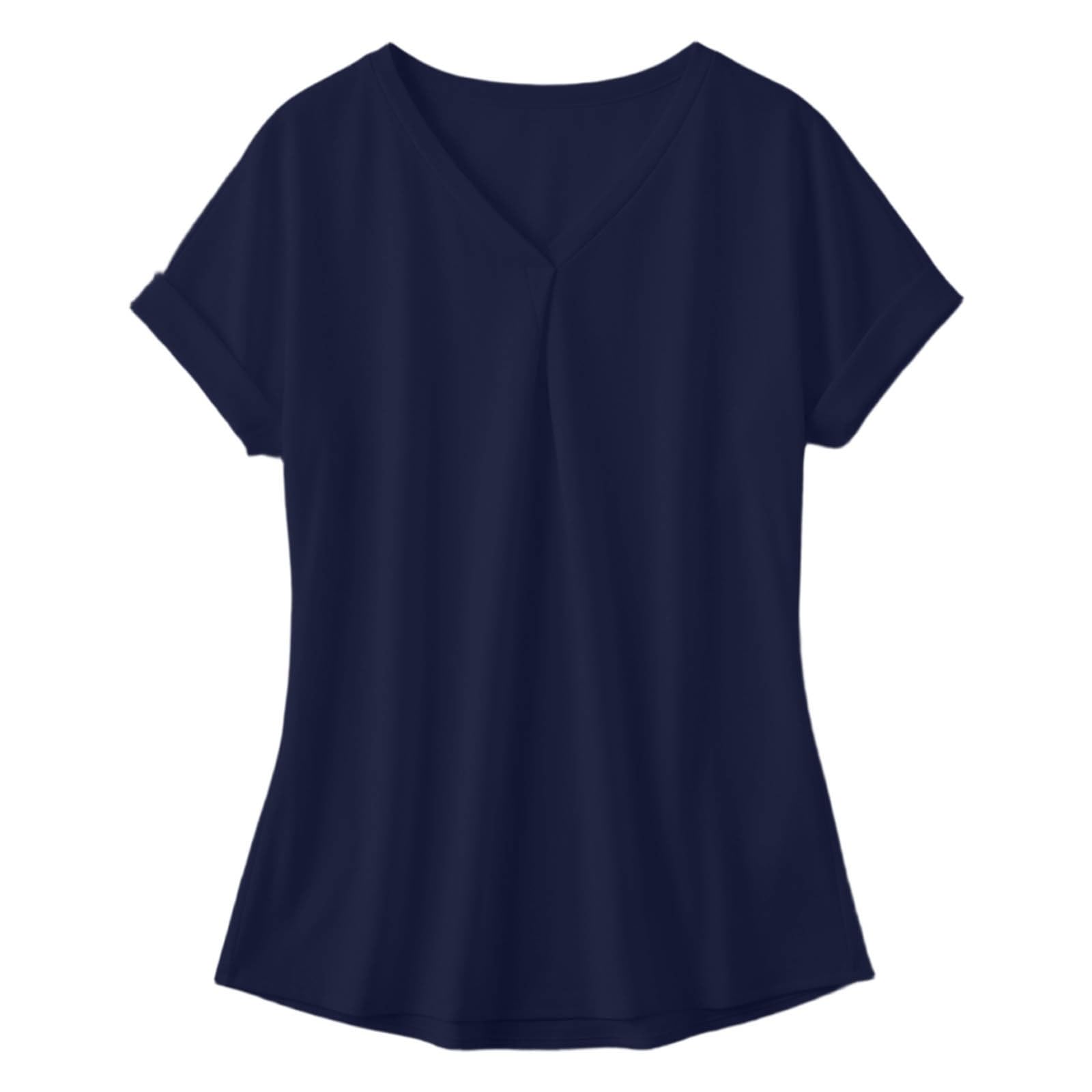 Damen Tshirt Schwarzes Spitzen Oberteil plissiertem Rückenausschnitt – Lässige und Bequeme Bluse für den Alltag Tunika Damen Sommer