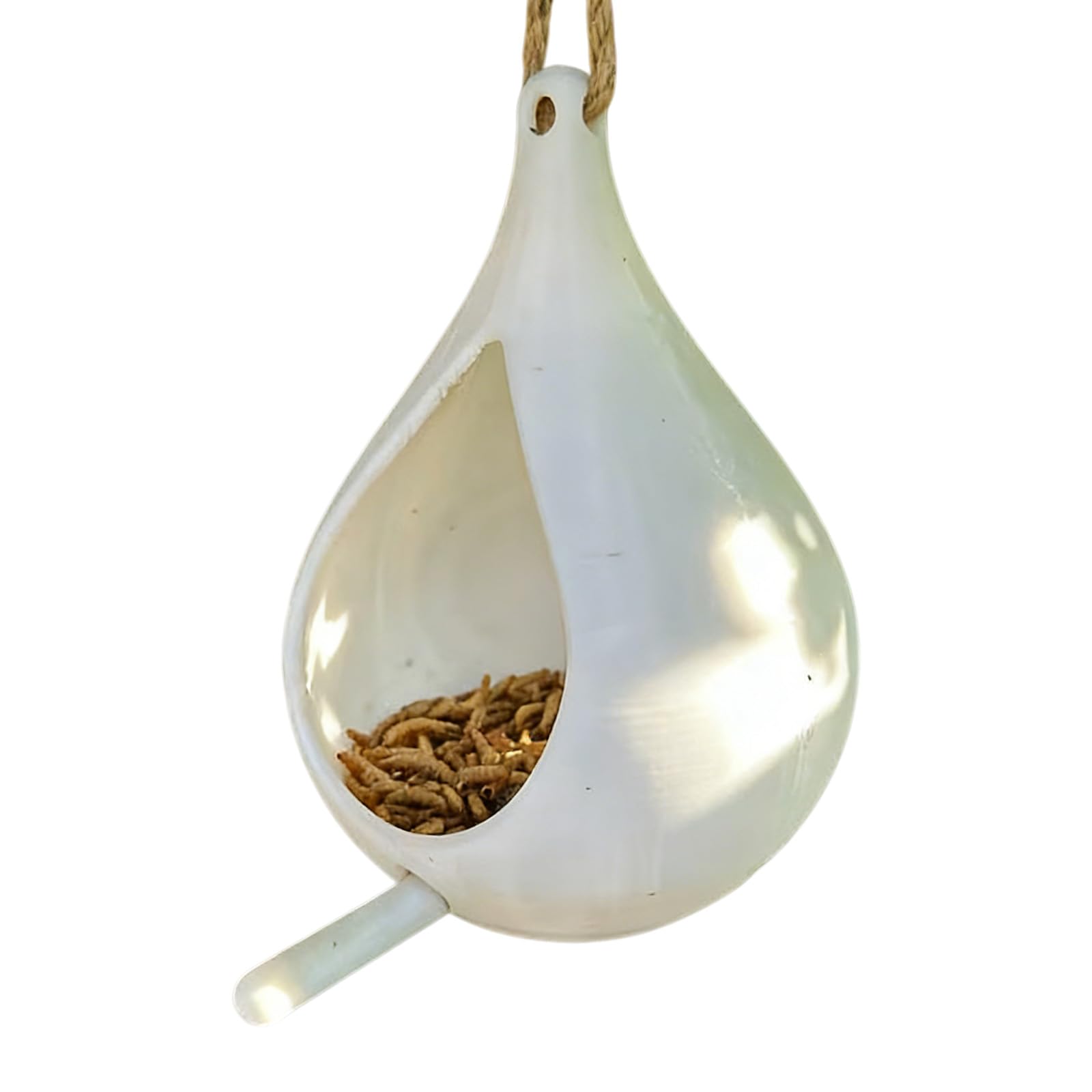 NEWFT Outdoor Bird Feeder Hanging Wildbird Feeder For Easy Food Observation Backyard Garden Feeding Accessories