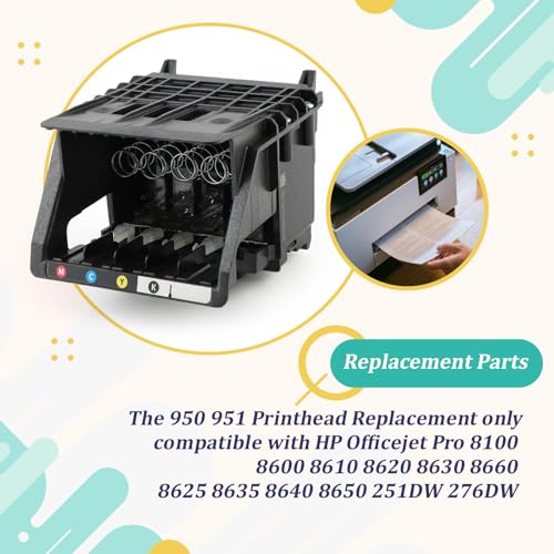Cabezal de impresión 950 951 con chip para impresoras HP Officejet Pro 系列 2