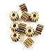 3pcs 13T 0.25M Brass Pinion Outer Diameter 3.9mm Hole 1.48mm Thickness 3.5mm 13 Teeth Gear 131.5A Industrial Bearings Gears