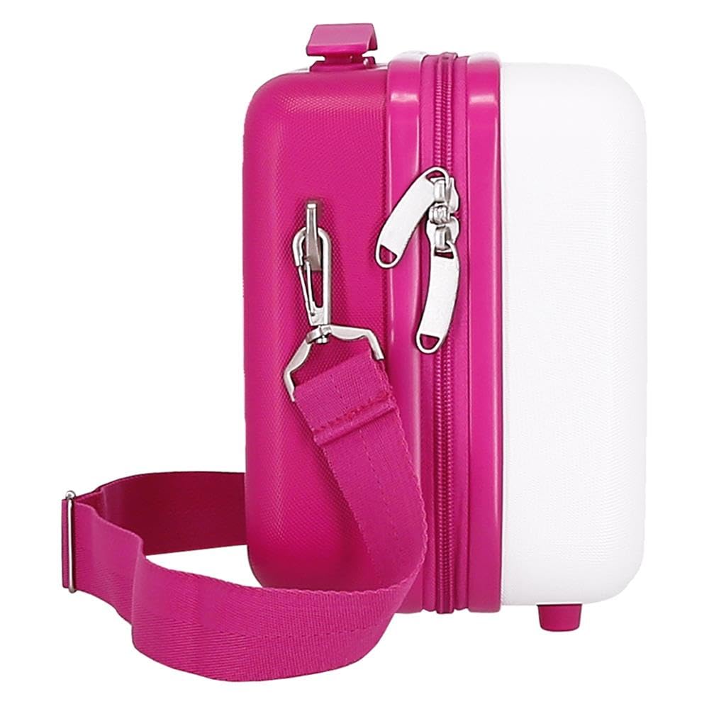 Joumma Disney Minnie Flowers Trousse Adattabile Bianco 29x21x15 cm Rigido ABS 9.1L 0.8 kg