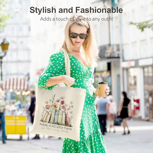 Bolso Tote de Lona para Lectores y Regalos Día de San Valentín miniatura 3