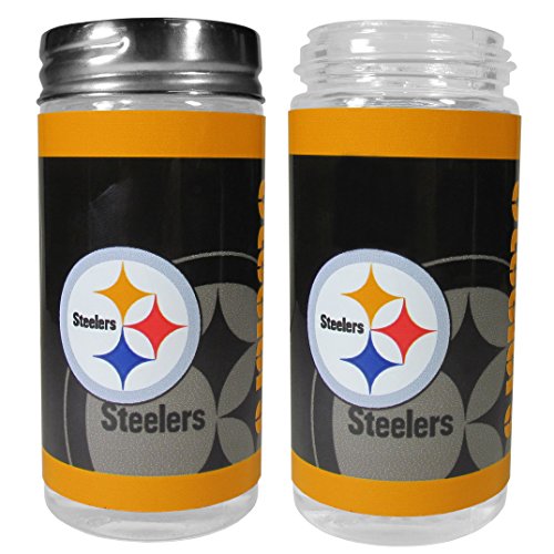 NFL Pittsburgh Steelers Salt & Pepper Shakers, Black,