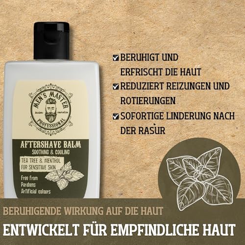 After-Shave-Balsam Men’s Master mit grünem Tee und Menthol