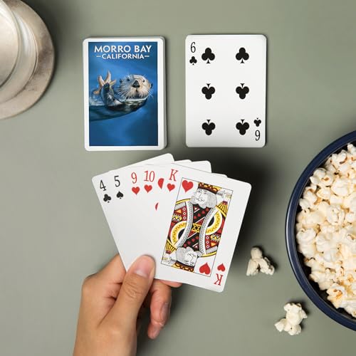 Morro Bay California 52 Cartas para Poker miniatura 2