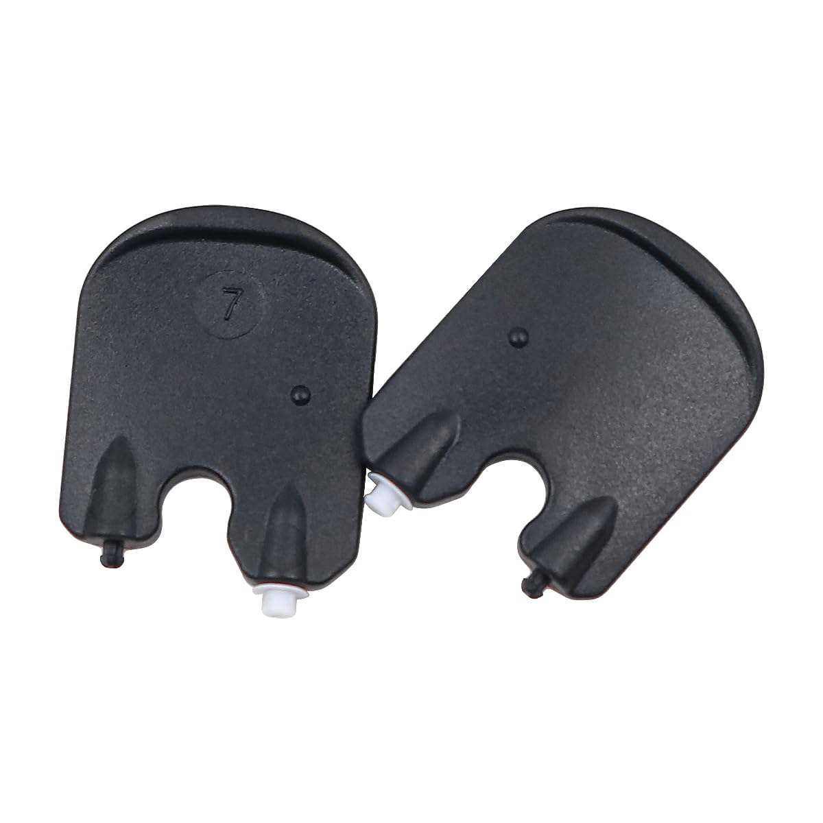 POFET Kit di Pulizia per filtri di Protezione del cerume per apparecchi acustici Accessorio per Kit di Pulizia Trasparente di Ricambio per Oticon ProWax MiniFit (3 Set)