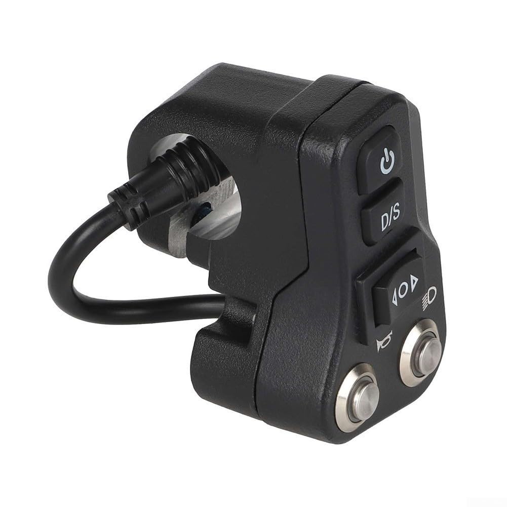 Interruptor de señal de giro fácil de instalar para scooters eléctricos
