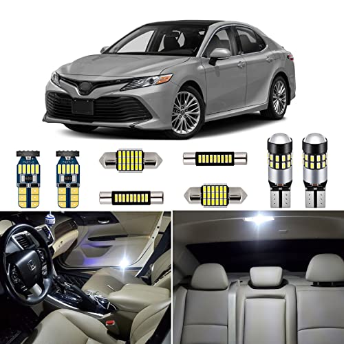 Kit de 13 luces LED blancas para interior Toyota Camry miniatura 1