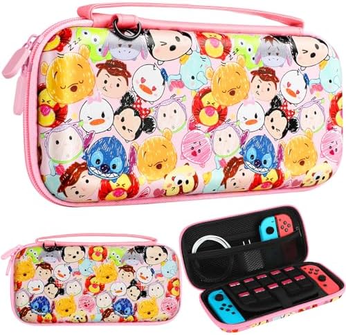 Amazon.com: Xinocy for Switch OLED Carrying Case Cute Kawaii Design ...
