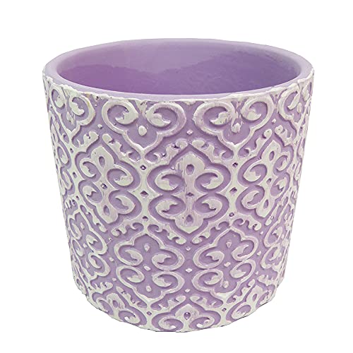 Vaso Decorato D. 12 Composizione Floreale Fioristi...