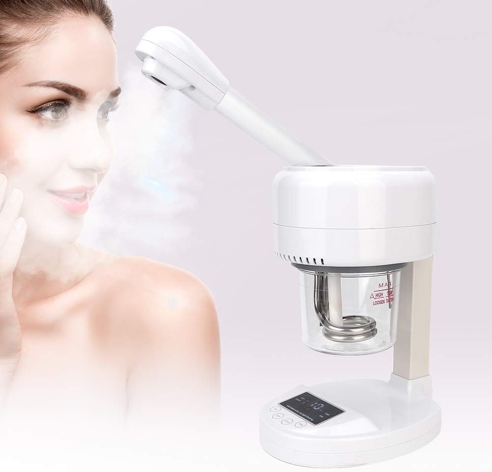 Huishoudelijke Facial Steamer Hot Mist Diepe Hydraterende Hydraterende Gezicht Hydratatie Sproeier Huid Luchtbevochtiger Gezicht Sproeier Stoomboot Touch Screen Type(EU)