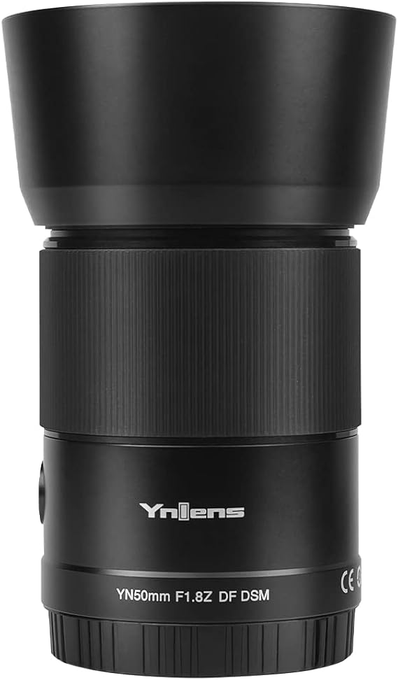 YONGNUO YN50MM F1.8 Nikon Z Mount Lens, Prime Lens Auto Focus Full Frame Portrait Lens, Compatible with Nikon Z-Mount Cameras