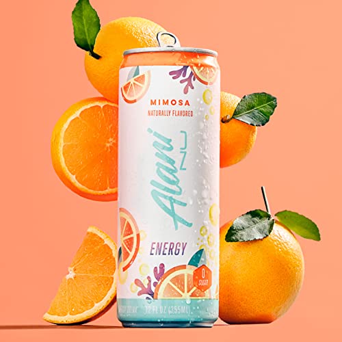 Alani Nu Sugar-Free Energy Drink, Pre-Workout Performance, Mimosa, 12 Oz Cans (Pack Of 12) #TOP5