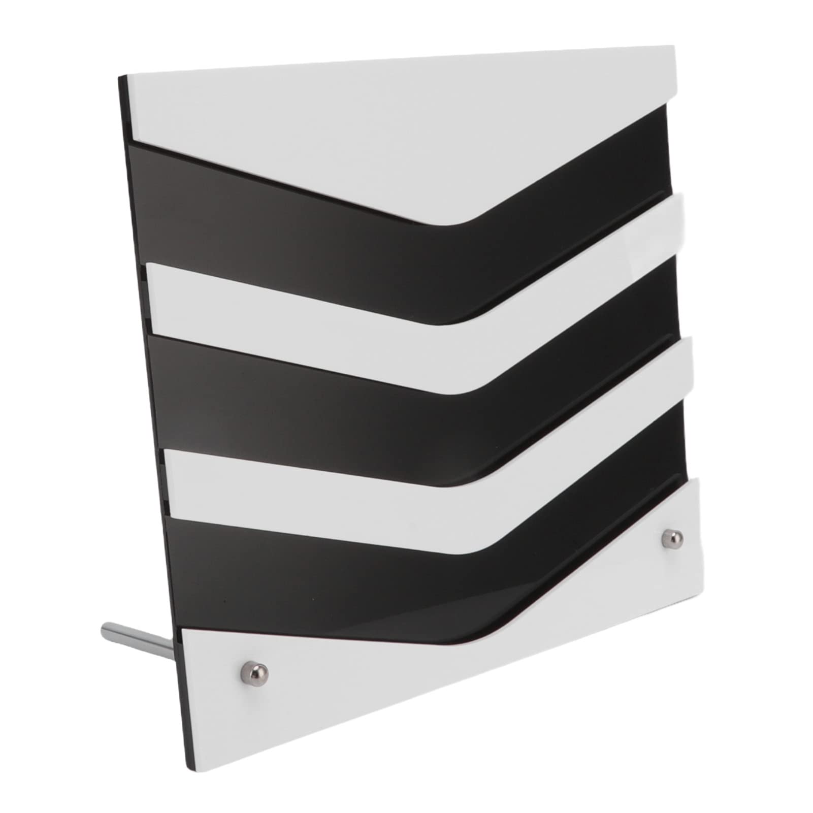 Rack capsule café acrylique transparent support rigide 21 dosettes