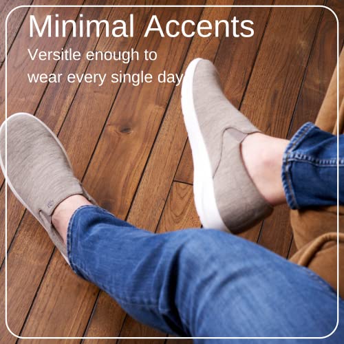 Image of Merinos Women's Slip On Fashion Sneakers, Slide on Casual Shoe, Made with Australian Wool, Lightweight & Durable Tennis Shoes