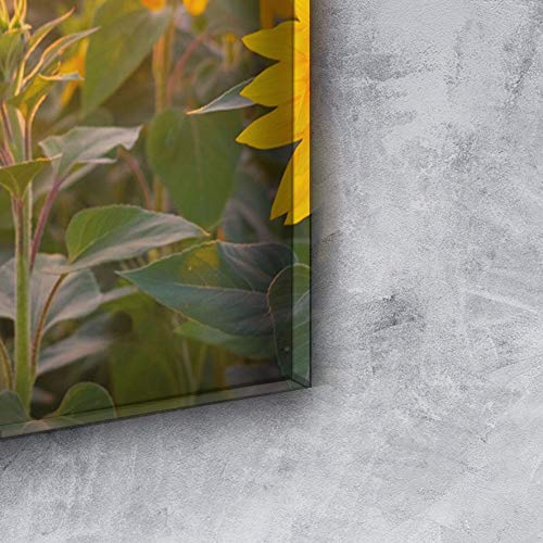 Quadro Decorativo Girassol em Mdf