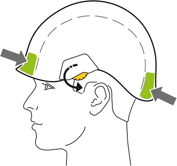 Petzl ستراتو تنفيس حبل الوصول الإنقاذ الأحمر خوذة ANSI