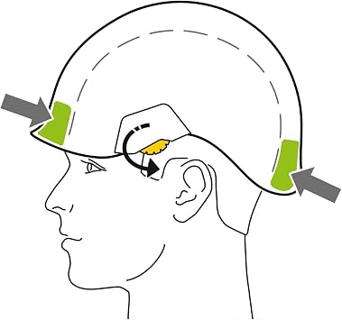 Petzl ستراتو تنفيس حبل الوصول الإنقاذ الأحمر خوذة ANSI