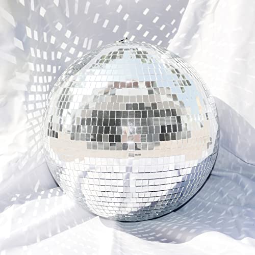 Large Disco Ball,Disco Ball,16 Inch Mirror Ball Hanging Disco Ball For Dj Club Stage Bar Party Wedding Holiday Decoration #TOP6