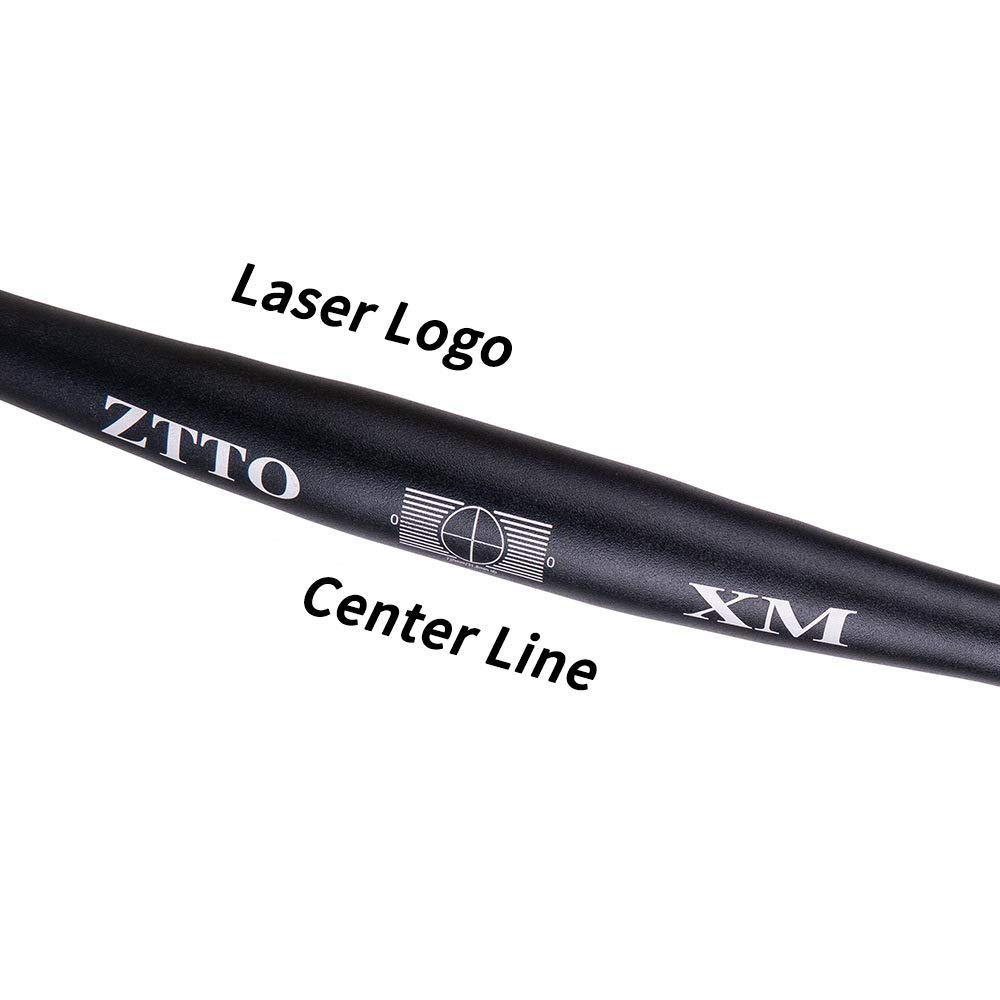 Manubrio Bici MTB. Manubrio for Biciclette 720mm 780mm 31.8mm 6 Gradi Backsweep Manubrio in Lega di Alluminio in Lega di Alluminio Barra Dritta Tubo Spesso Manubri per Bicicletta(31.8x780mm)