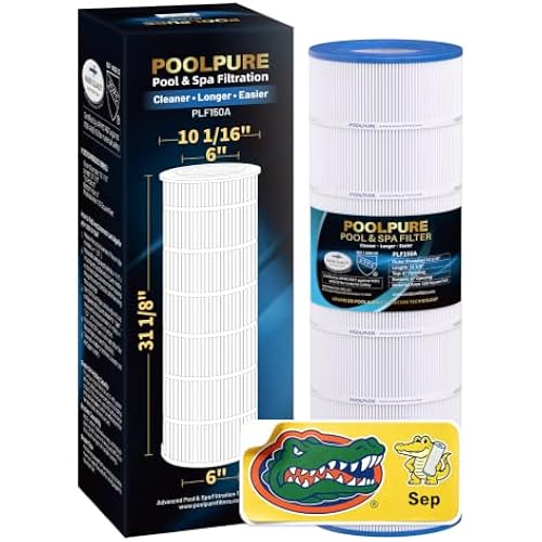 POOLPURE CC150 Pool Filter Replaces Pentair CC150, CCRP150, R173216, PAP150