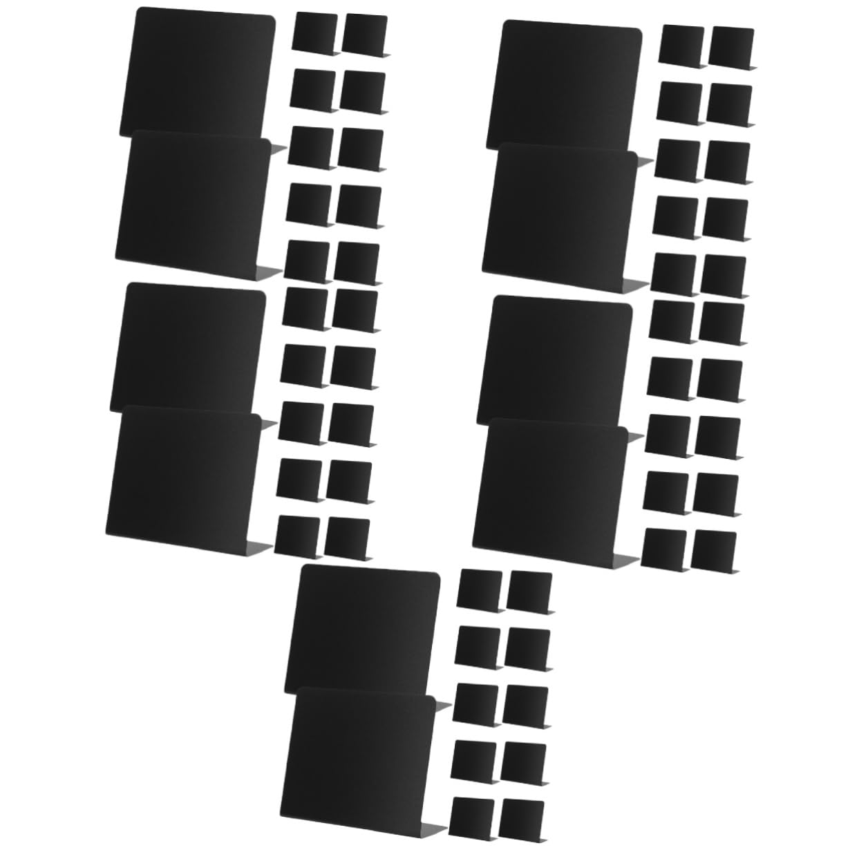 60stücke Mini Kreidetafeln Für Preise Und Botschaften Wiederverwendbare Schwarze Tafeln Material Für Hochzeiten Partys Restaurants Und Zuhause