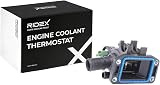 RIDEX Thermostat d'eau Boîtier plastique avec capteur Compatible avec FORD Fiesta Mk6 3/5 portes JA8, JR8 Fiesta Mk5 3/5 portes JH1, JD1, JH3, JD3 Fiesta Mk6 Van Fusion Break JU2, JU Fiesta Mk5 Van - 7