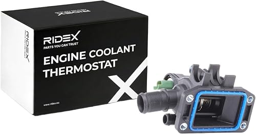 RIDEX Thermostat d'eau Boîtier plastique avec capteur Compatible avec FORD Fiesta Mk6 3/5 portes JA8, JR8 Fiesta Mk5 3/5 portes JH1, JD1, JH3, JD3 Fiesta Mk6 Van Fusion Break JU2, JU Fiesta Mk5 Van - 7