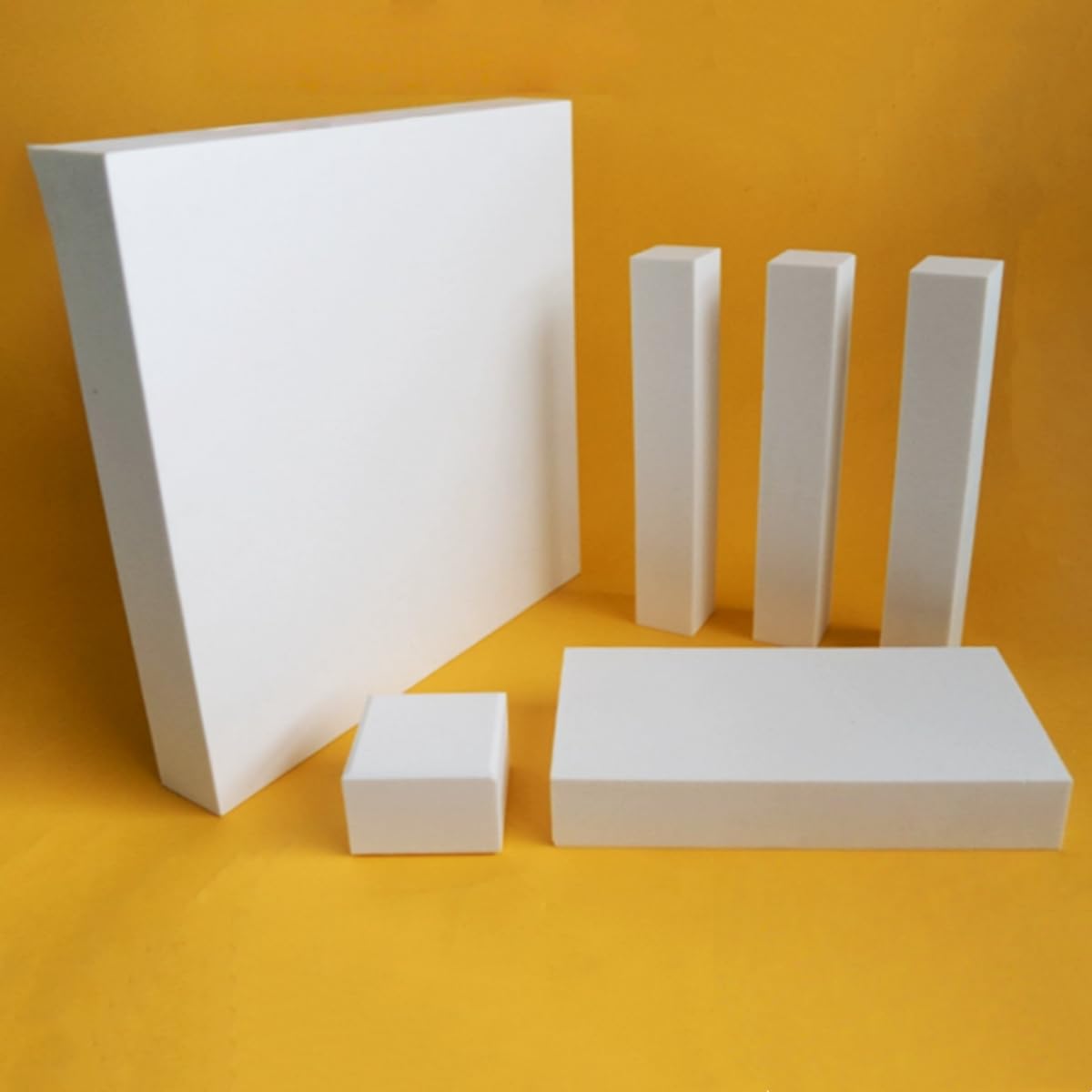 Aluminiumoxid-Keramikplatten - - 2 Stk(50x150x25mm)