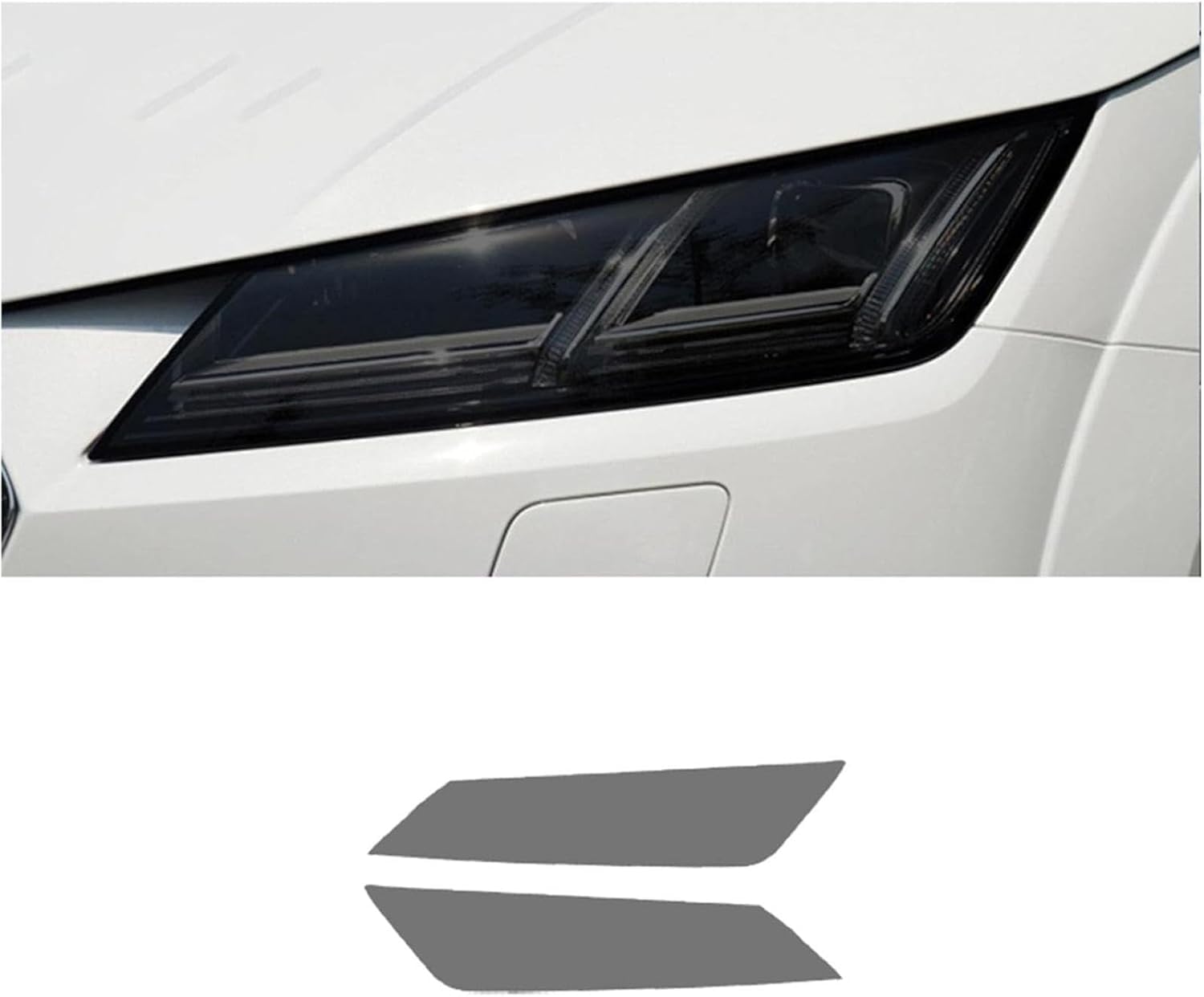SamLng Car Front Light Film for TTS 2015-2020 Car Headlight Protective Film Car Front Headlamp Protection Film car Lights Film Headlight Anti-Scratch Non-Yellowing Protective Film