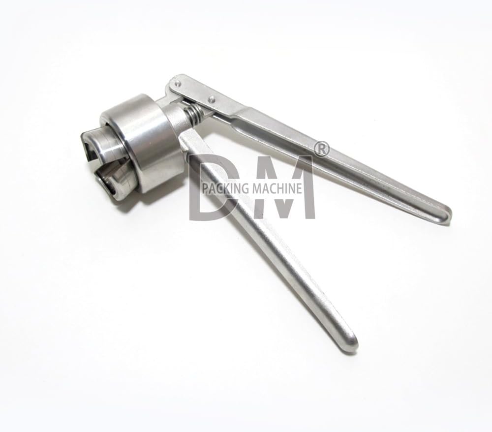 DM Manual Vial Crimper 32MM Crimper Medical Bottle Cap Crimping Tool Antibiotics Bottle Capper Machine Hand Held Capping Machine