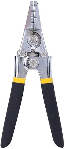 Miniatura 7 de 6 Inch Hand Seamer Straight Jaw Sheet Metal Bender Tools Sheet Metal Seamer Hand Bending Tool 1.4in Jaw Side Width Bender Hand Tool for Bending and