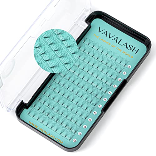 Eyelash Extensions 3D 4D 5D 6D 7D 10D Thickness 0.05/0.07/0.1 C/D Curl Eyelashes Short Stem Heat Bonded Premade Fans Russian Volume Pre-Fanned Lash Extensions Supplies (5D-0.10-D-8Mm) #TOP18